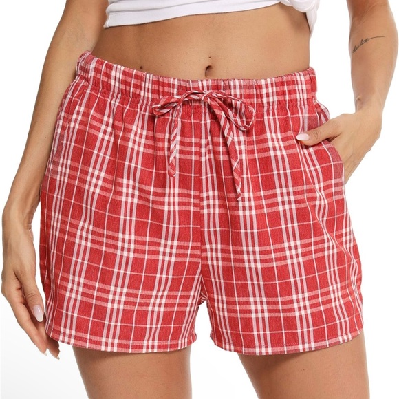 Pants - Plaid Boxer Short
